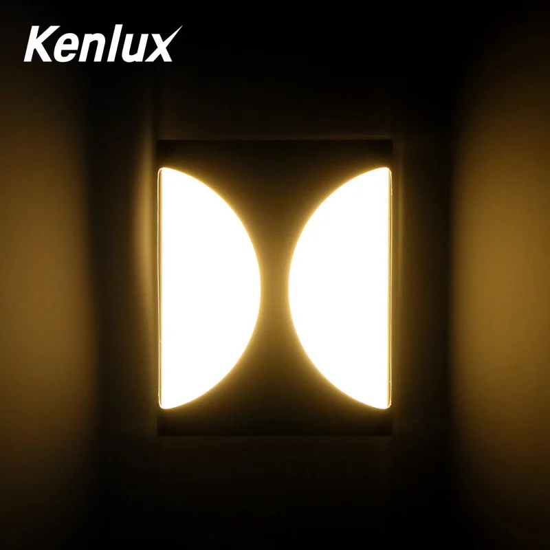 Kenlux 18 Вт наружный светодиодный настенный светильник пластиковый