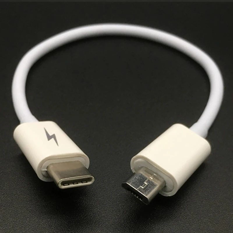USB C Male к 2 0 Micro B Кабель OTG 3 1 Type конвертер для Android мобильный телефон OTG|Компьютерные