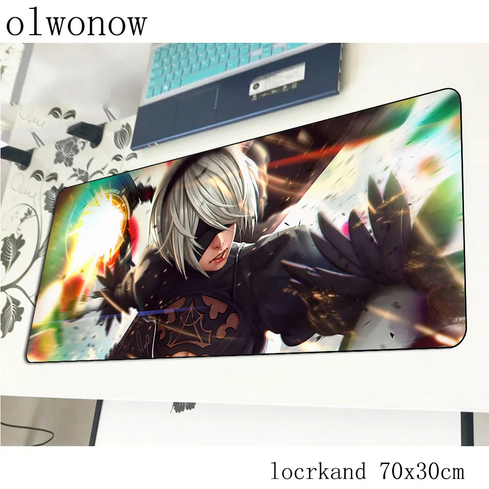 Nier automata коврик для мыши геймер подарок на Хэллоуин 700x300x2 мм notbook игровой большой