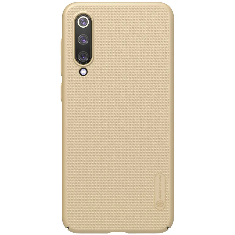 Золотой Чехол для Xiaomi Mi 9 SE чехол для Xiaomi Mi 9 SE NILLKIN Супер Матовый щит Матовый ПК Жесткий Чехол - Цвет: Золотой