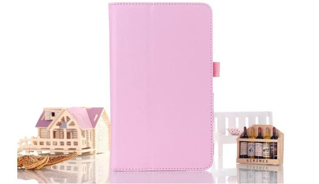 113LZ fenhong Чехол-книжка для планшета samsung Galaxy Tab 3 Lite 7,0 T110 T111 T113NU T116, защитный чехол-подставка из искусственной кожи для samsung TAB E 7,0 - Цвет: 113LZ fenhong