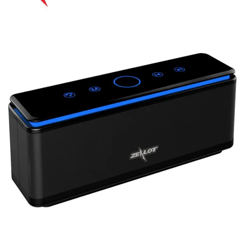 ZEALOT S7 динамик с сенсорным управлением динамик s Bluetooth беспроводной 4 драйвера аудио домашний Музыкальный театр 3D стерео система компьютерные телефоны