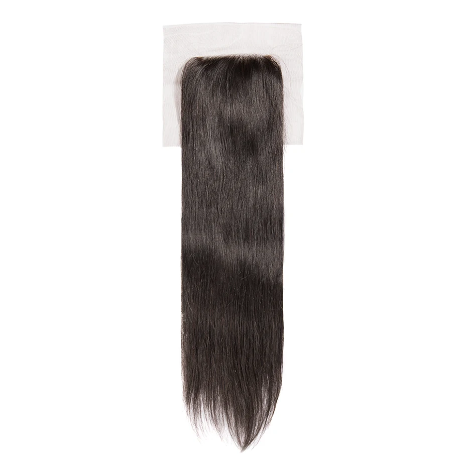 Ms lula, перуанские вплетаемые волосы, прямые, 3 пряди, с 4x4Lace Closure, средний коэффициент, человеческие волосы, пряди, натуральные волосы remy для наращивания
