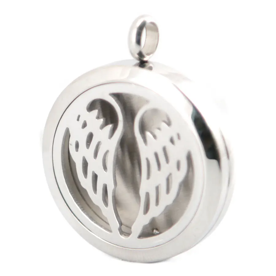 10 шт. круглая нержавеющая сталь Крылья Ангела перьевая оболочка Премиум