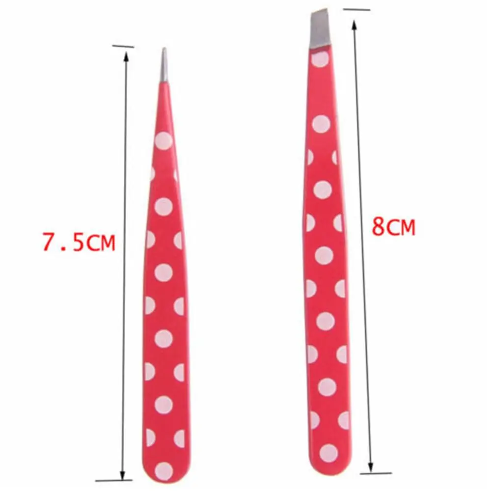 2 шт./компл. нержавеющая розового цвета с заостренным носком угловой Сталь волос