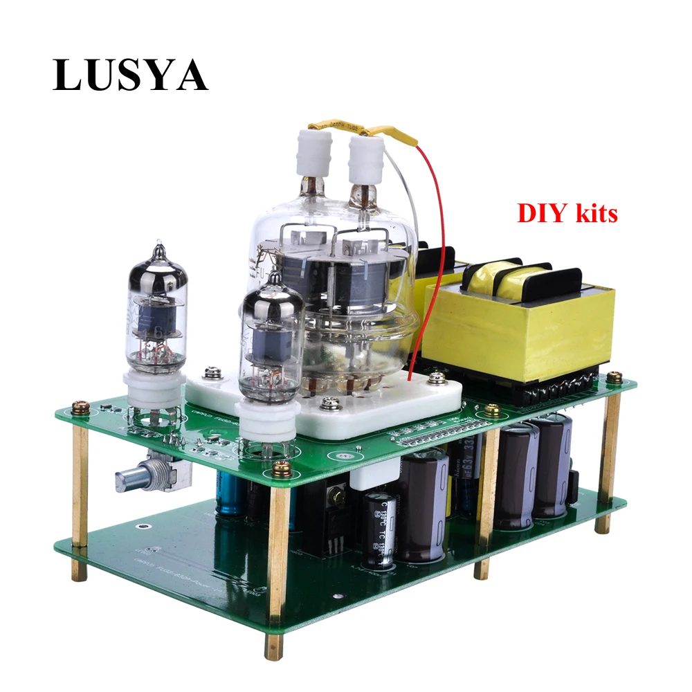 Lusya HiFi собрал 6J1 + FU32 односторонний трубчатый усилитель аудио мощности плата 85 В