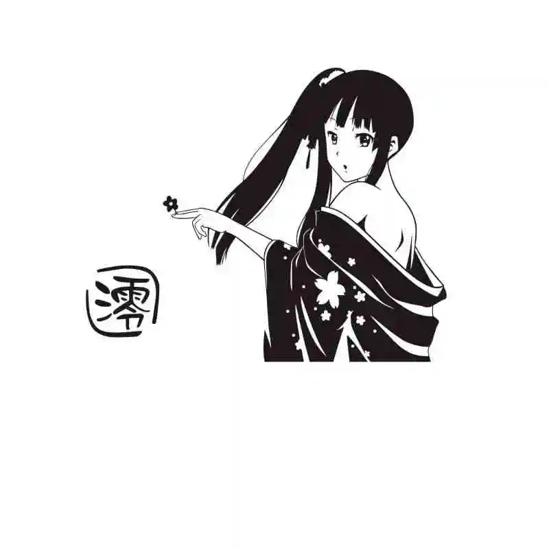 K ON стикер аниме мультяшный автомобиль Наклейка Виниловые наклейки на стену