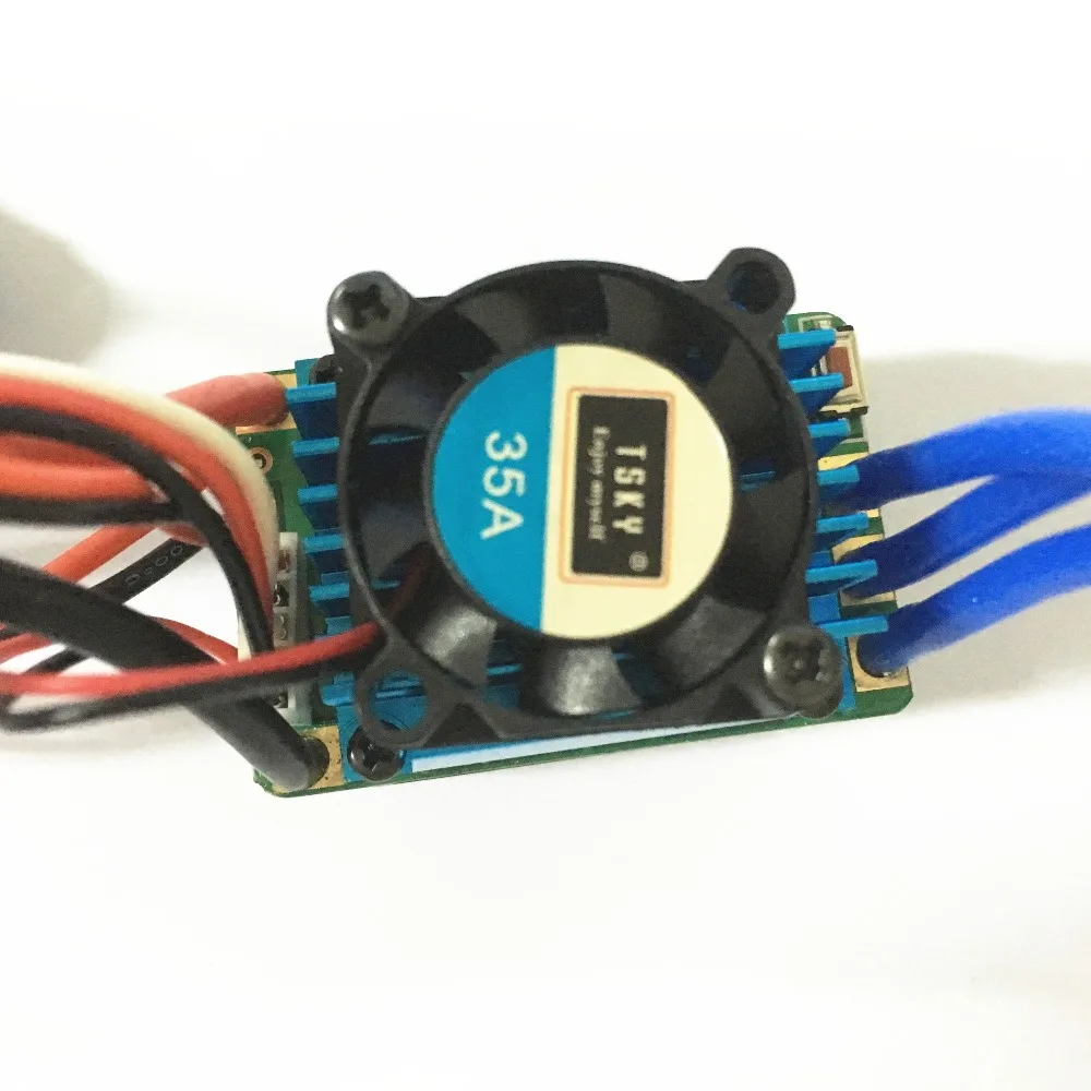 TSKY Racing 35A Brushless Electric Speed Controller ESC for 1/10 RC Car Truck | Игрушки и хобби