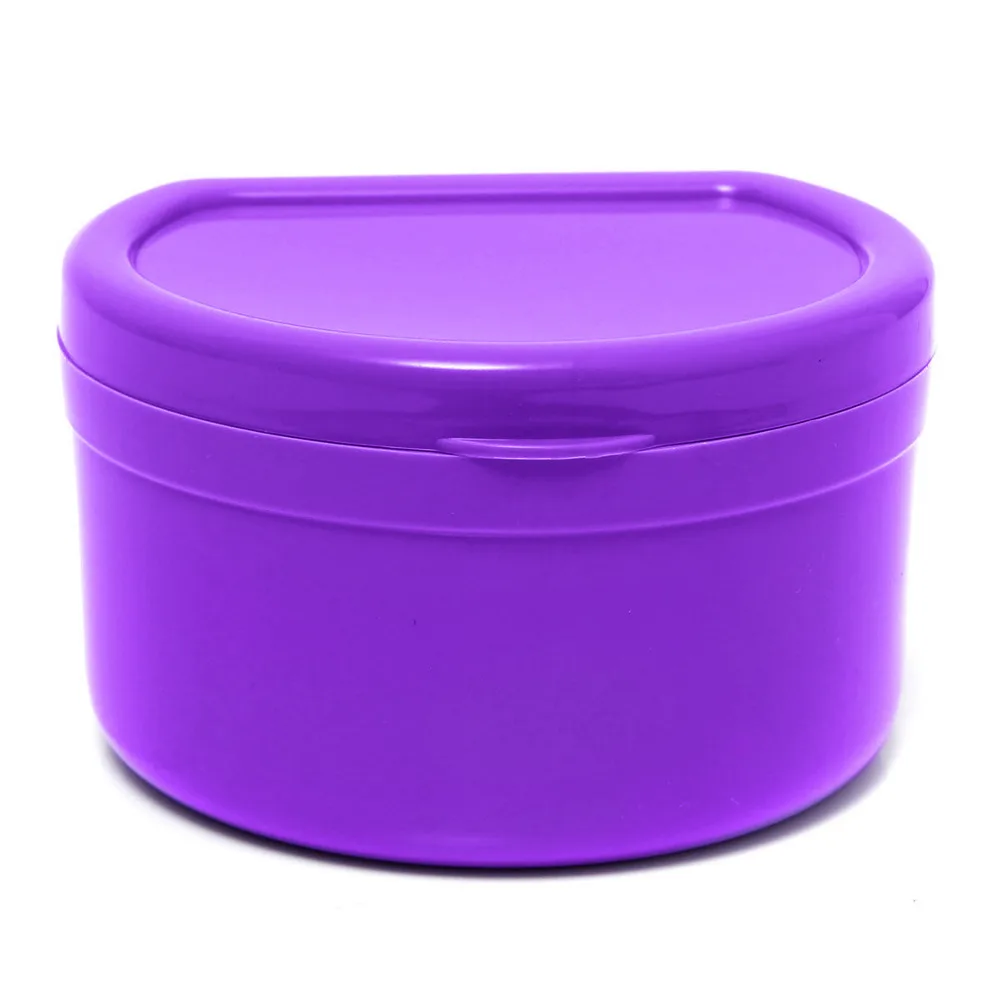 Пластиковый бокс для частичной хранения протеза чехол ухода за зубами на выбор