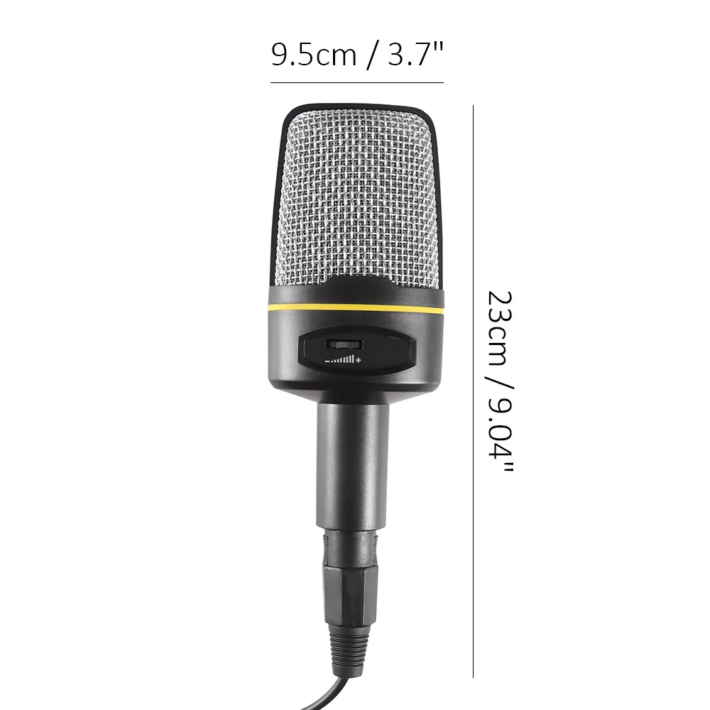 Portable Karaoke Microphone High-Performance With 180° Rotating Mini Stand Tripod Audio Recording For Computer PC Phone Desktop |