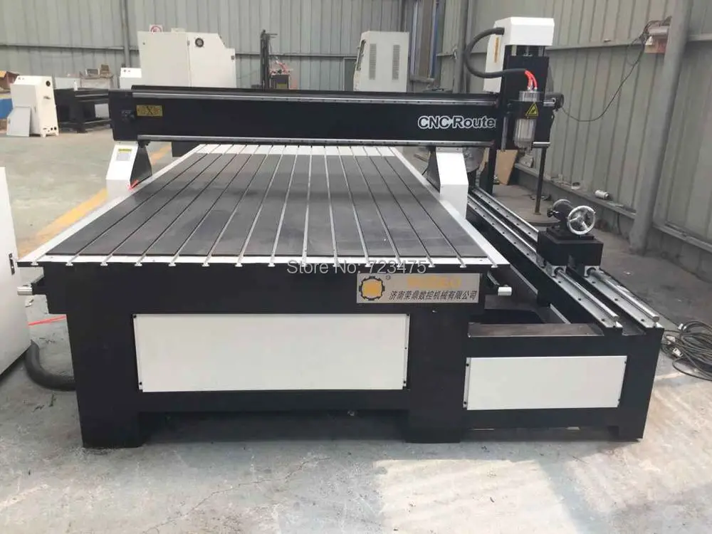 Заводская цена фрезерный станок с ЧПУ 1325 4 осями/фрезерный поворотом для 3D