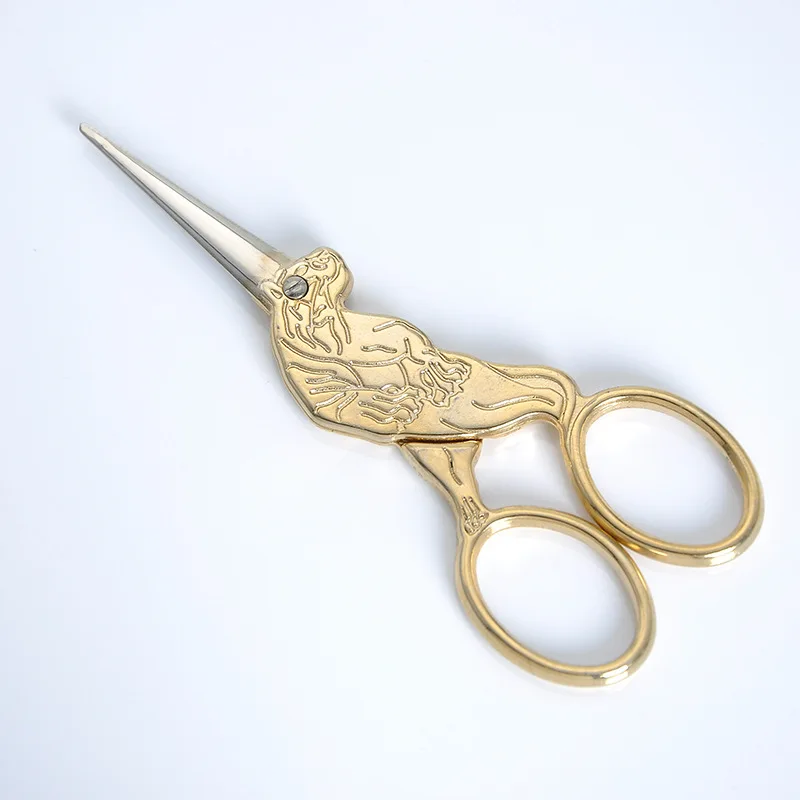 Tiger Пряжа Ножницы швейная ткань Fancywork Вышивка крестиком портной отделка