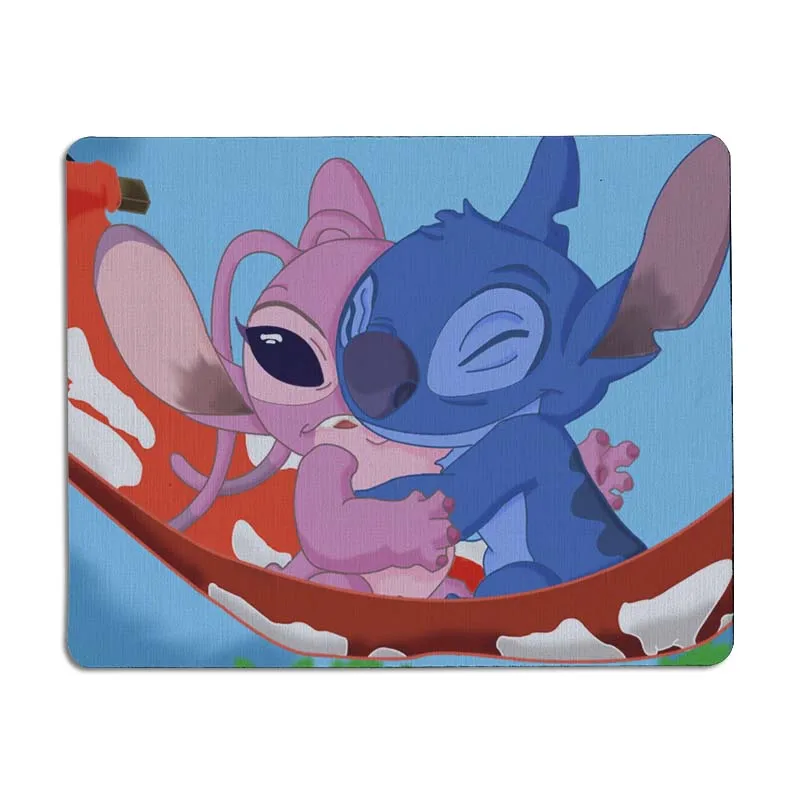MaiYaCa винтажный крутой милый мультфильм, Стич офисные мыши резиновый Размер коврика для компьютерной мыши для 25X29 см Силиконовые коврики для мыши