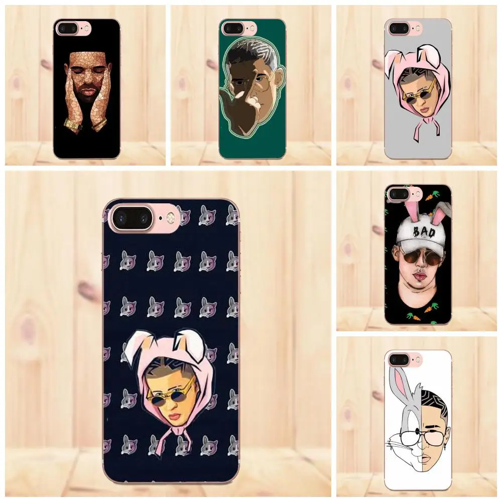 Рэппер Maerknon Bad Bunny Maluma Ozuna для Xiaomi Mi6 Mi 6 A1 Max Mix 2 5X 6X Redmi Note 5 5A 4X 4A A4 4 3 Plus Pro|Бамперы| |