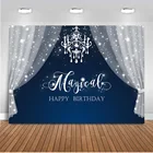 Волшебный фон с днем рождения для фотографий фон для фотостудии новорожденный ребенок душ торт стол