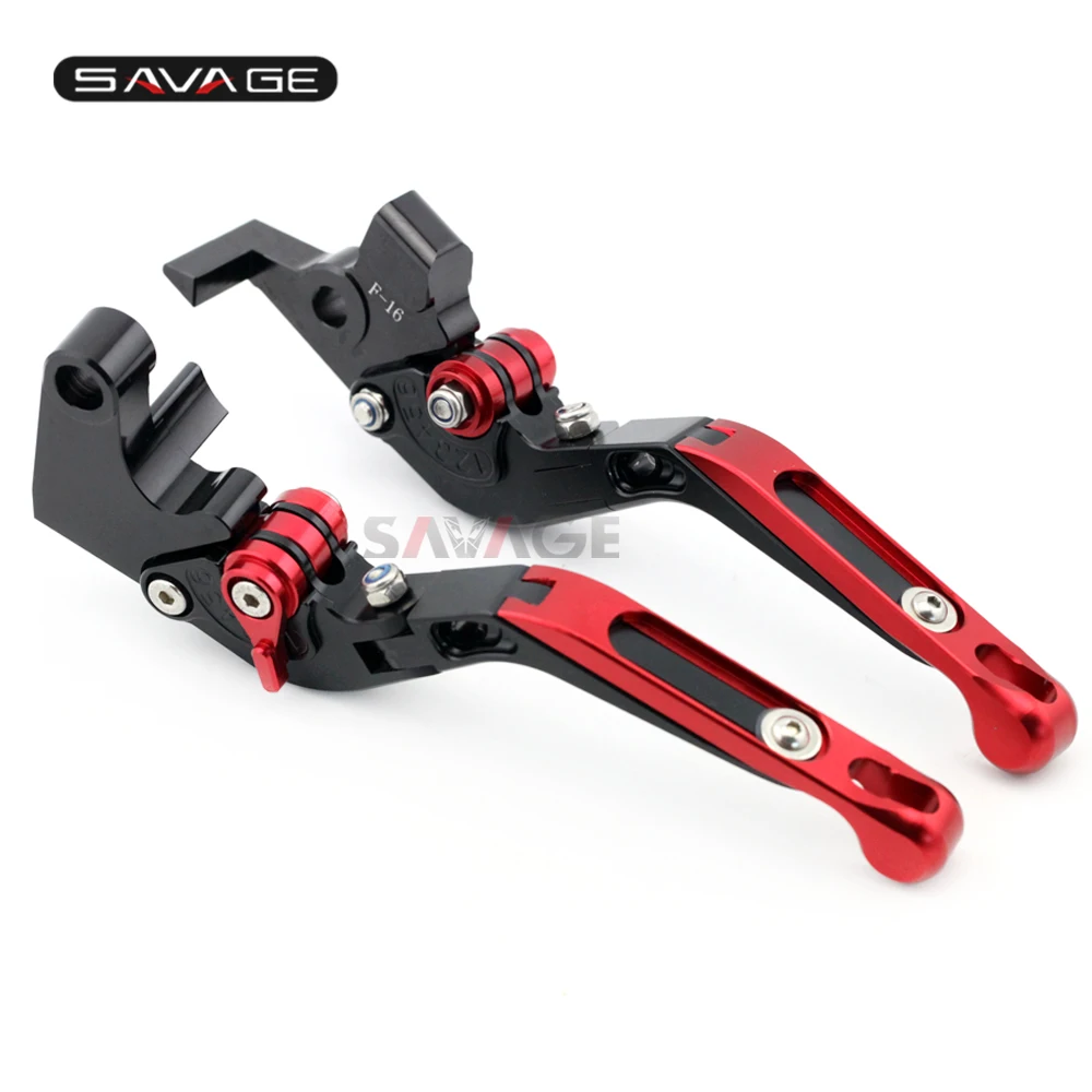 

Brake Clutch Lever For YAMAHA MT10 FZ-10 FZ10 2016 2017 2018 Black+Red Motorcycle Adjustable Folding Extendable Logo MT-10