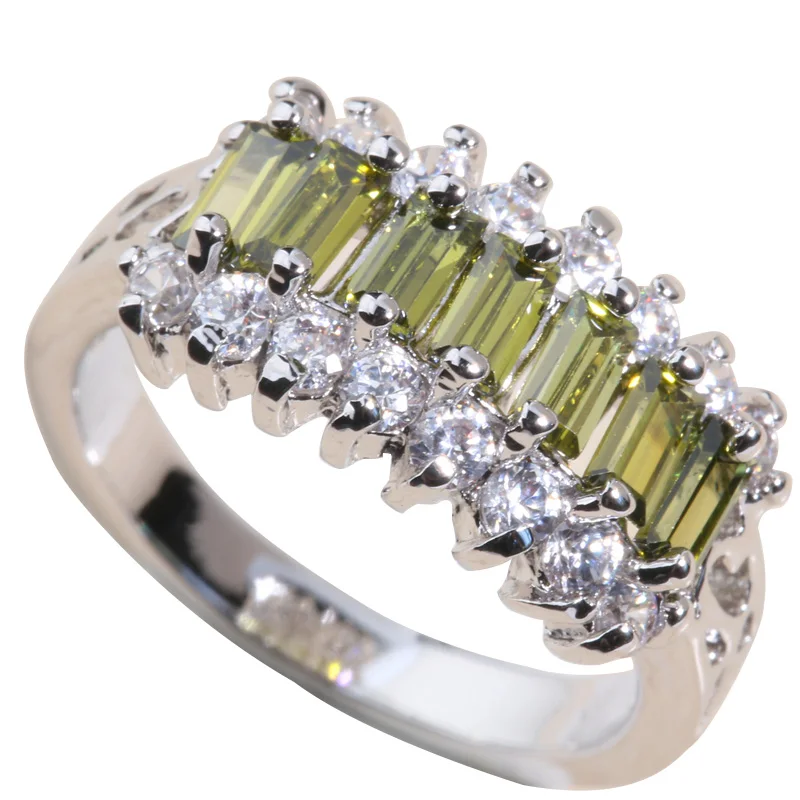 Горячее предложение 4 цвета красный гранат зеленый оливковый циркон