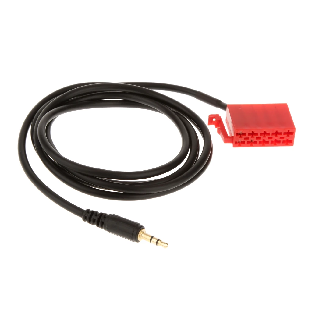 Aux Кабель адаптер 10pin на 3 5 мм разъем для Blaupunkt iPod iPhone Медь ПВХ идеальный