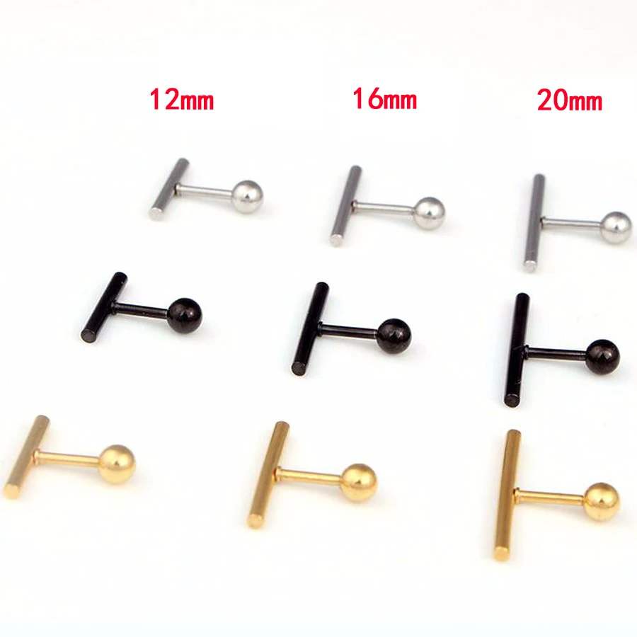 2 шт модные серьги 3 размера из нержавеющей стали линейные моделирования