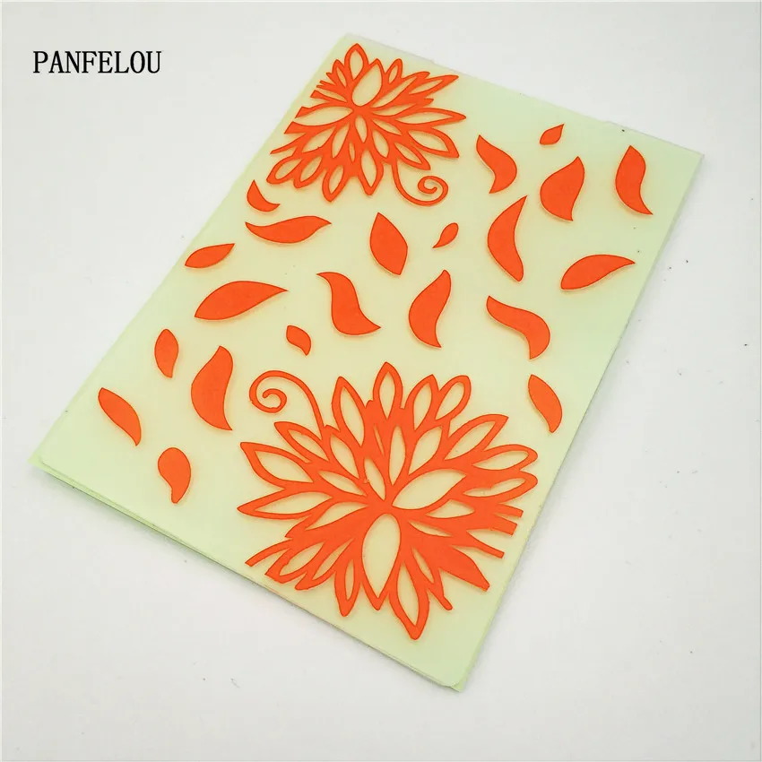 Желтая хризантема PANFELOU фотоальбом для скрапбукинга | Дом и сад