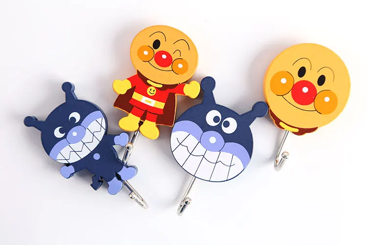 4 шт./лот Anpanman фигурный крючок классический японский аниме baikinman милые крепкие