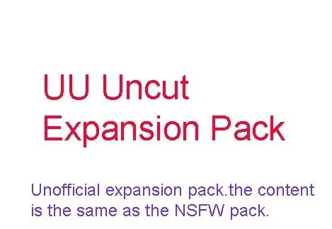 UNCUT pack Лучшее качество UU настольная игра единороги карточная игра на английском языке - Цвет: UNCUT pack