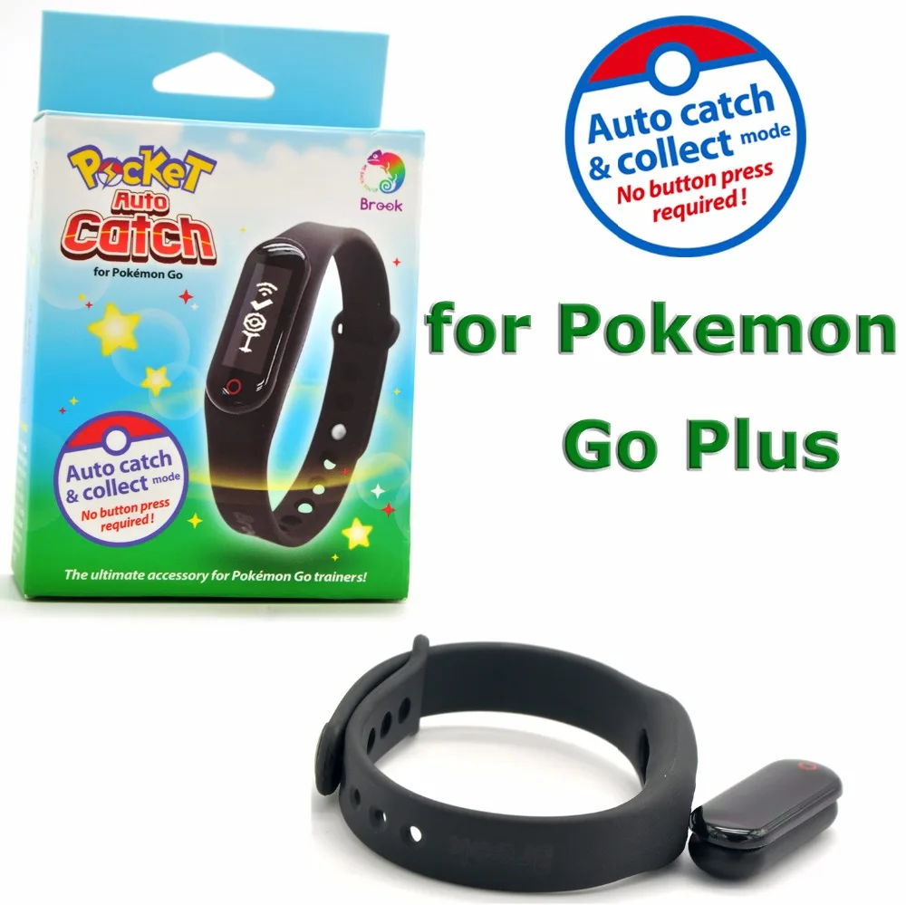 Карманный автоматический браслет для Pocket Brook совместимый с Pokemon Go Plus наручный