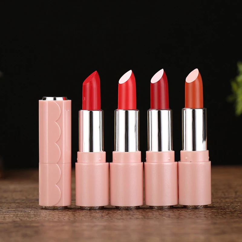 Cute Girls Pink Orange Colors Moisturizing Lipstick Watery Creamy Pigment Lip Balm Nude Bite Lips Makeup Stick Drop Shipping |