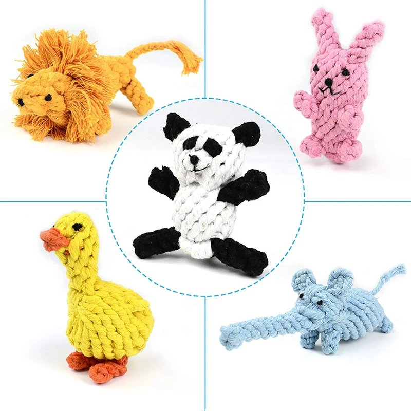 Домашнее животное игрушка мягкая собака дизайн с изображением животных хлопок