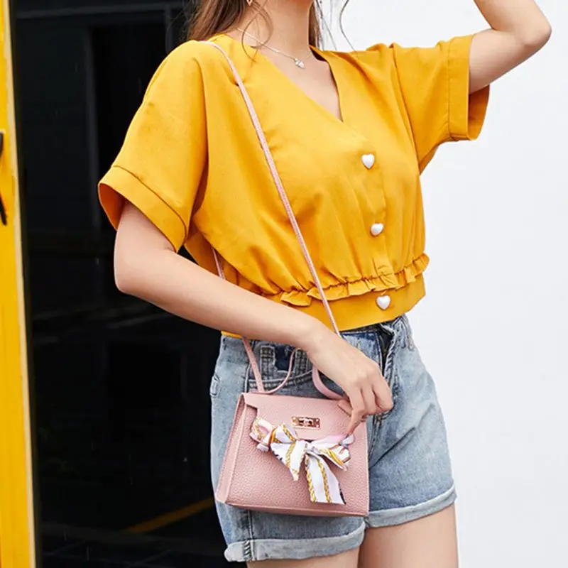 Дамские туфли из PU искусственной кожи Сумки натуральной сумки на плечо женские