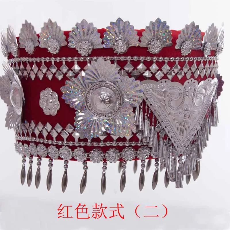 Головной убор для танцев Miao головной в этническом стиле|accessories pickup|hat clipaccessories