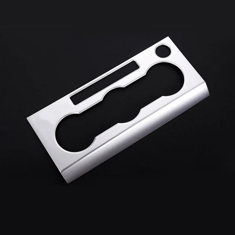 

Chrome car accessories interior Center Control AC Buttons Switch Cover Frame Trim Panel For Land Rover Discovery 5 2017-2018