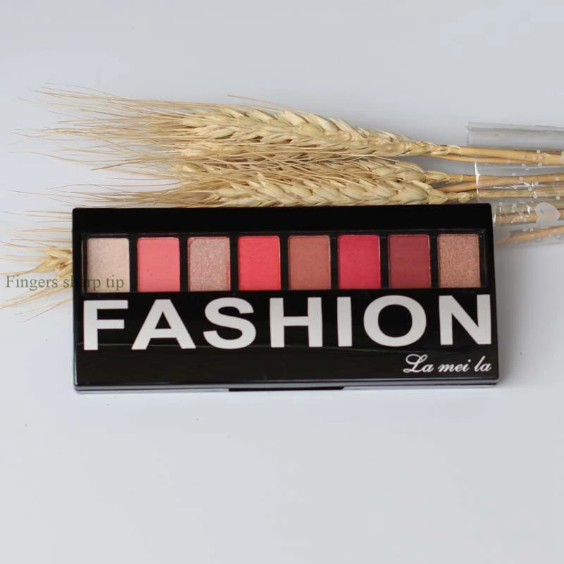 8-color eye shadow palette pink peach makeup easy to age charming pearlescent matte 8# |