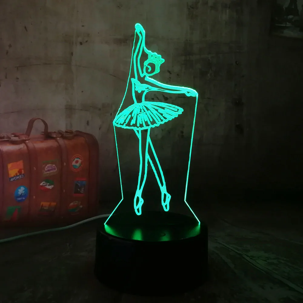 2018 красивые игрушки светодиодный светильник танцующая девушка романтичный