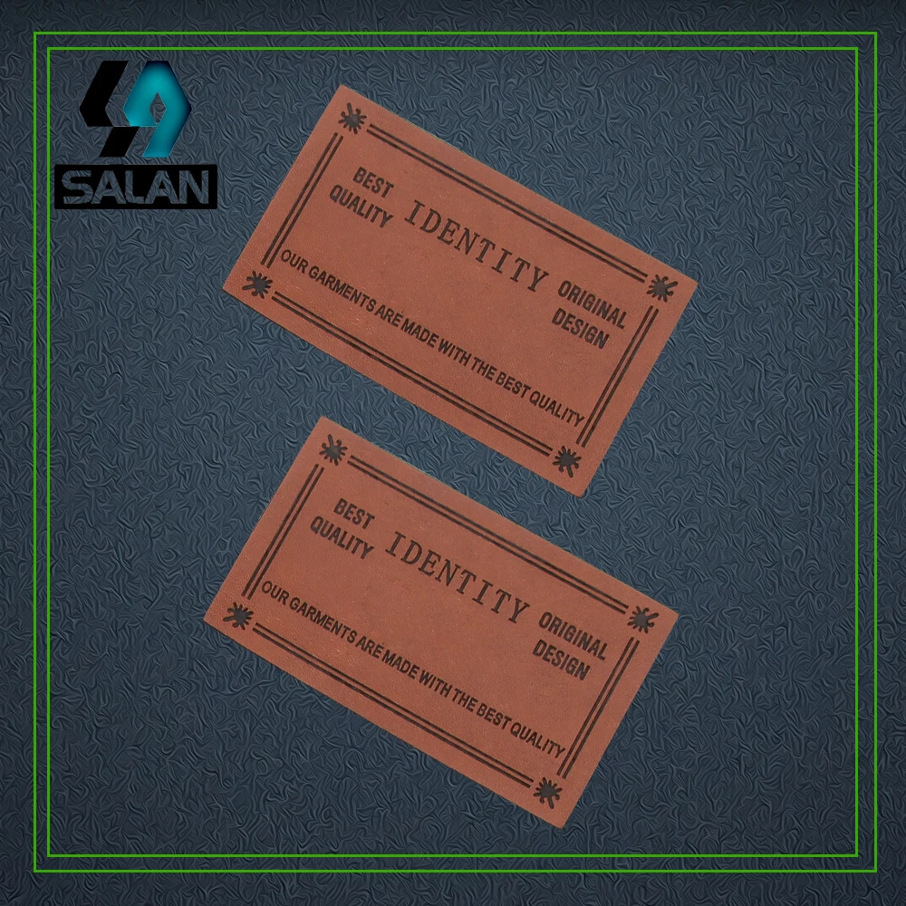 Пользовательская Этикетка из искусственной кожи для одежды сумок