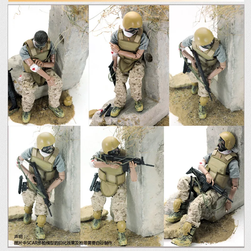 1/6 весы NB03 ранения солдат Военная армейская камуфляжная форма армии игра игрушки