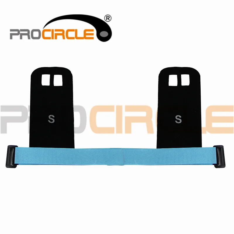 Ручки ProCircle кожаные для поддержки запястья защитные накладки на ладони тяжелой