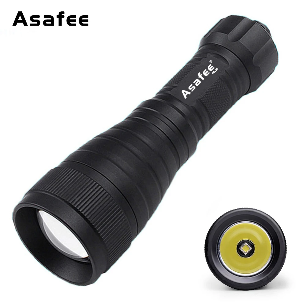 Asafee светильник для дайвинга поиск светодиодный резервный супер яркость CREE L2(U4)