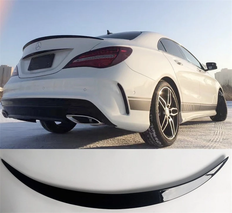 Автомобильный спойлер для Mercedes Benz CLA Class W117 CLA45 AMG CLA180 200 220 CLA260 2014 2017 ABS задние крыло