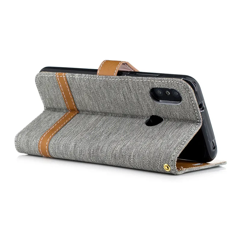 Для Capa xiaomi Redmi 6 Чехол Filp роскошный ковбойский кожаный магнитный кошелек чехлы для
