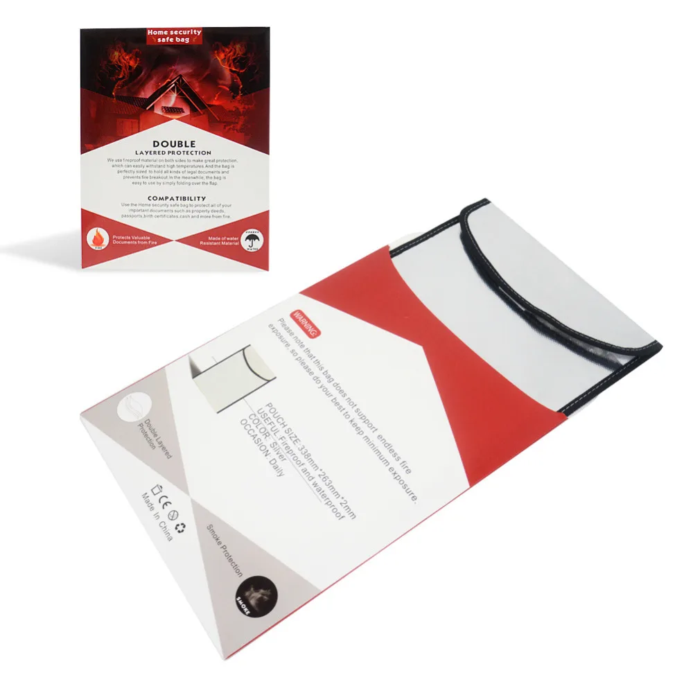 Пожарная Сумка для документов мешочек денег паспорта ценных вещей записной