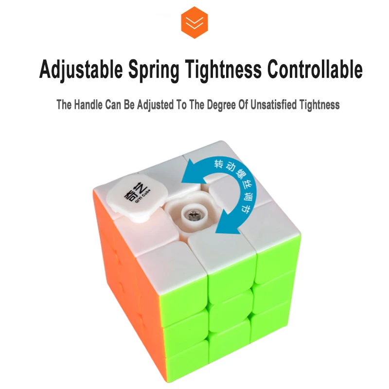 QIYI Cube 5,7 см 3x3x3 скорость для головоломки Красочные Neo Cubo Magico Stickerless для детей, взрослых, обучающая игрушка лучший ребенок