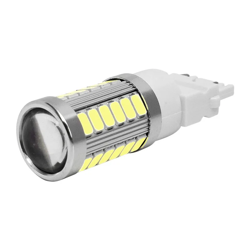 1 шт. 3157 светодиодный высокой мощности 33 SMD 5730 5630 Светодиодный Желтый Янтарный