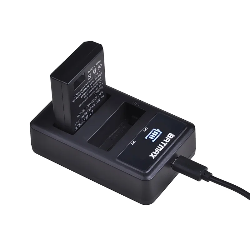 1Pc Set EN-EL14 аккумулятор EN-EL14a ENEL14 EL14 1200 мАч для Nikon P7800, P7700, P7100, P7000, D5500, D5300, D5200, D3200, D3300, D5100, D3100, Df - Цвет: 1Pc Set