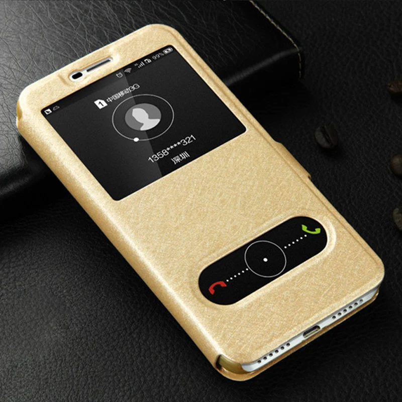 Чехол для Huawei Honor 4C Pro чехол с окошком быстрого просмотра Y6 откидной крышкой и TIT-AL00