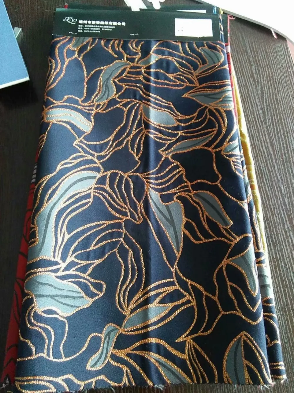 Импортный японский стиль розовый металлик из жаккардовой парчи 3D жаккардовая