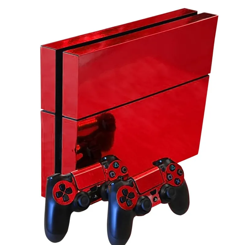 Plating Sticker Protector Cover Skin Stickers Decal Case For Sony Play Station Dualshock 4 PS4 Consoles and Two Controller | Электроника