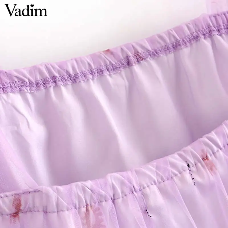 Vadim милый Женский сетчатый Пэчворк платье без рукавов регулируемый галстук