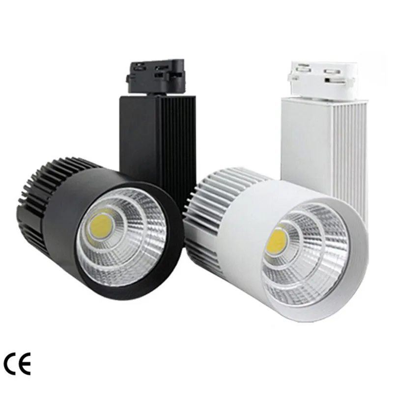 JLAPRIRA LIGHTING 2 шт./лот 30 Вт черный/белый корпус 80Ra COB Светодиодная ДОРОЖКА 24 градусный