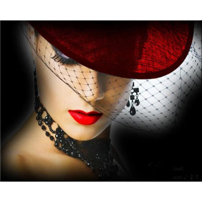 Алмазная Маска для вышивки бусинами красота 5d алмазная живопись